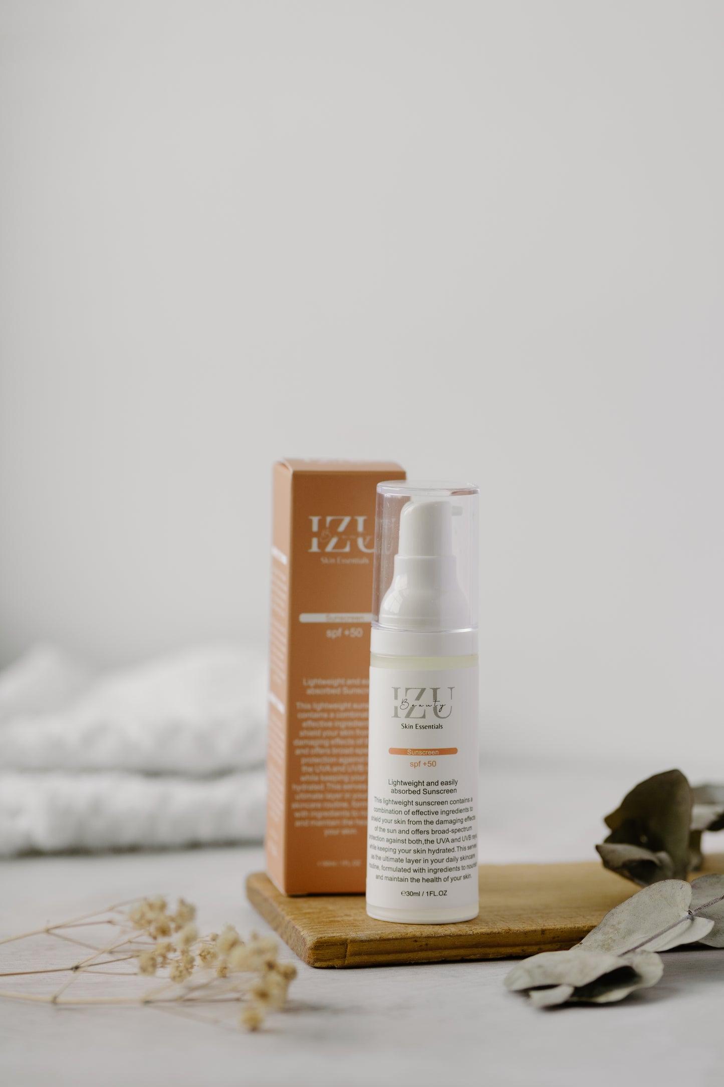 IZU Sunscreen spf50+