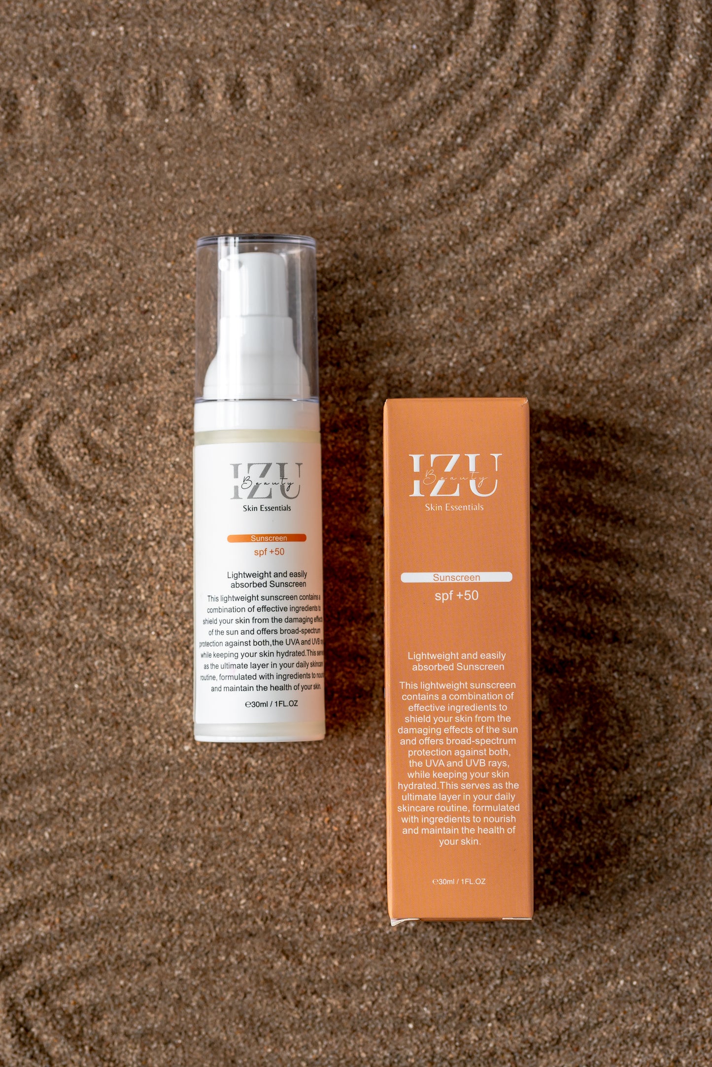 IZU Sunscreen spf50+